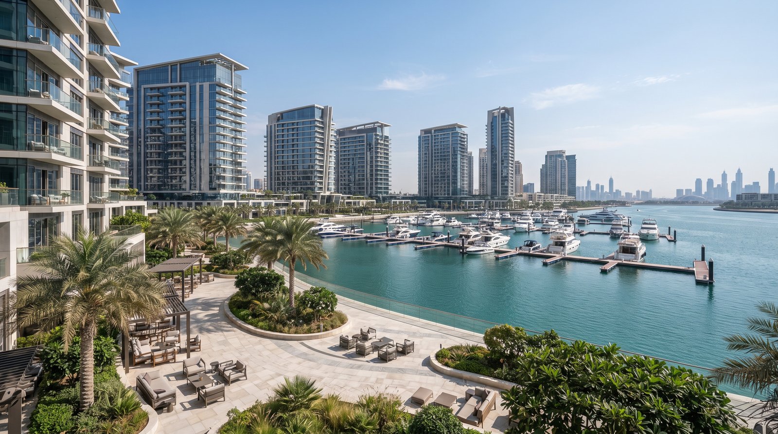 Waterfront residences in Dubai Creek Harbour