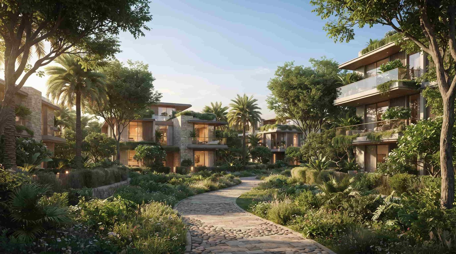 The Wilds villas and apartments in Dubai