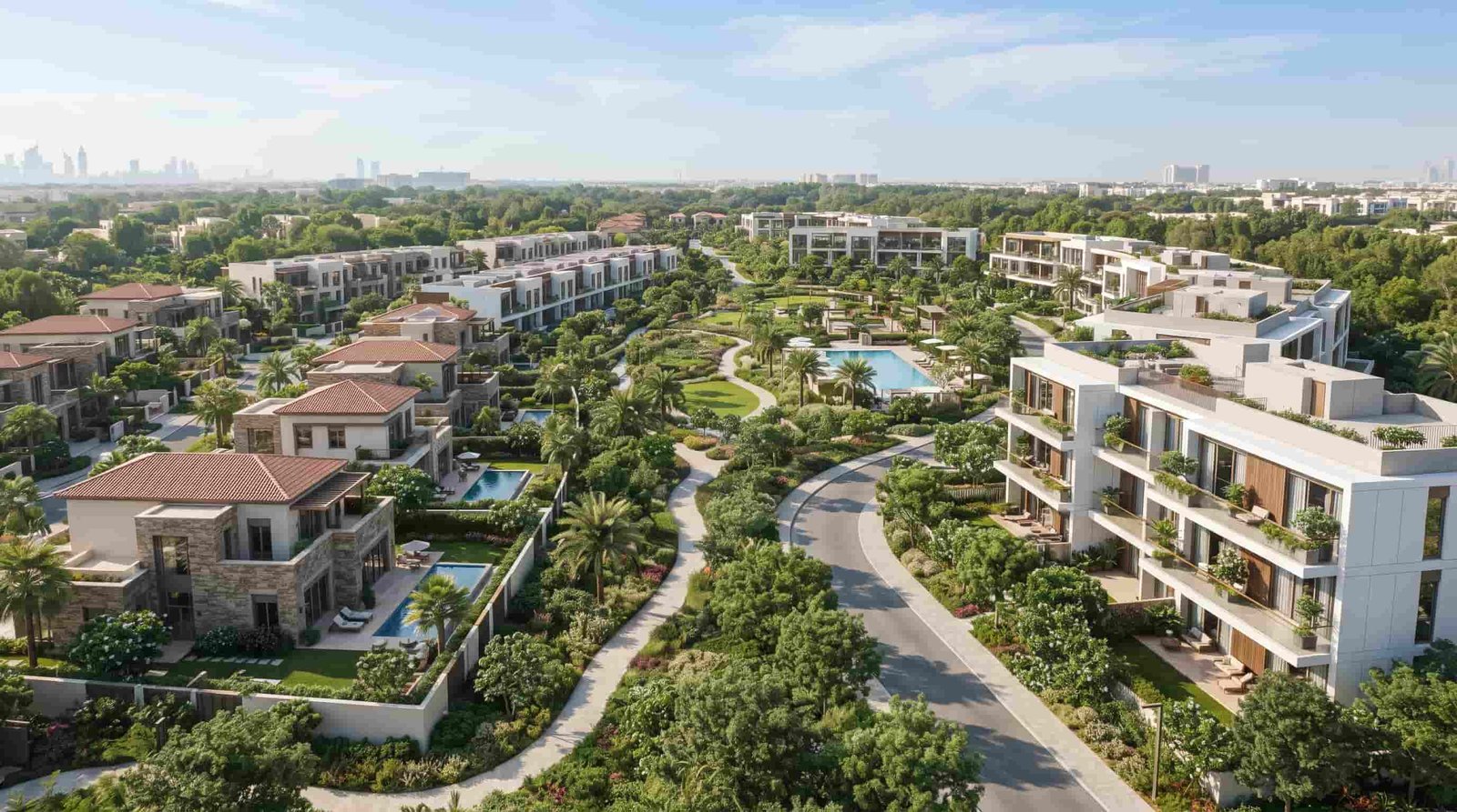 Haven and Verdes residential homes in Dubai