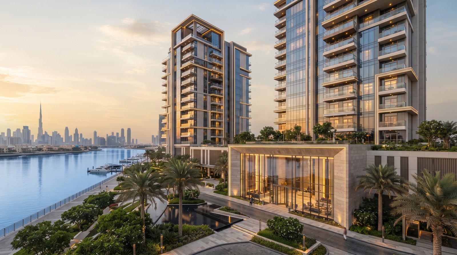 Modern Emaar apartments in Dubai Creek Harbour