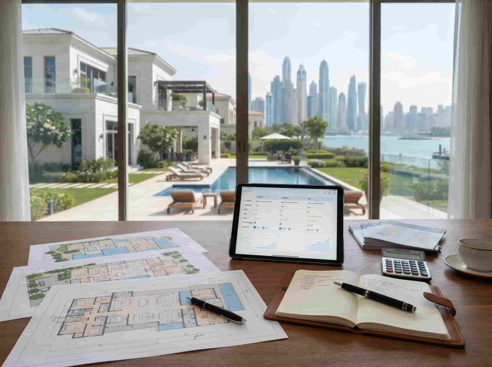 Luxury villa research in Dubai for family, investment and lifestyle buying goals.
